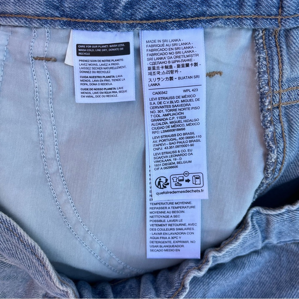 Levi’s Carpenter Jeans Denim Lightweight Baggy Size 29 - Picture 8 of 11